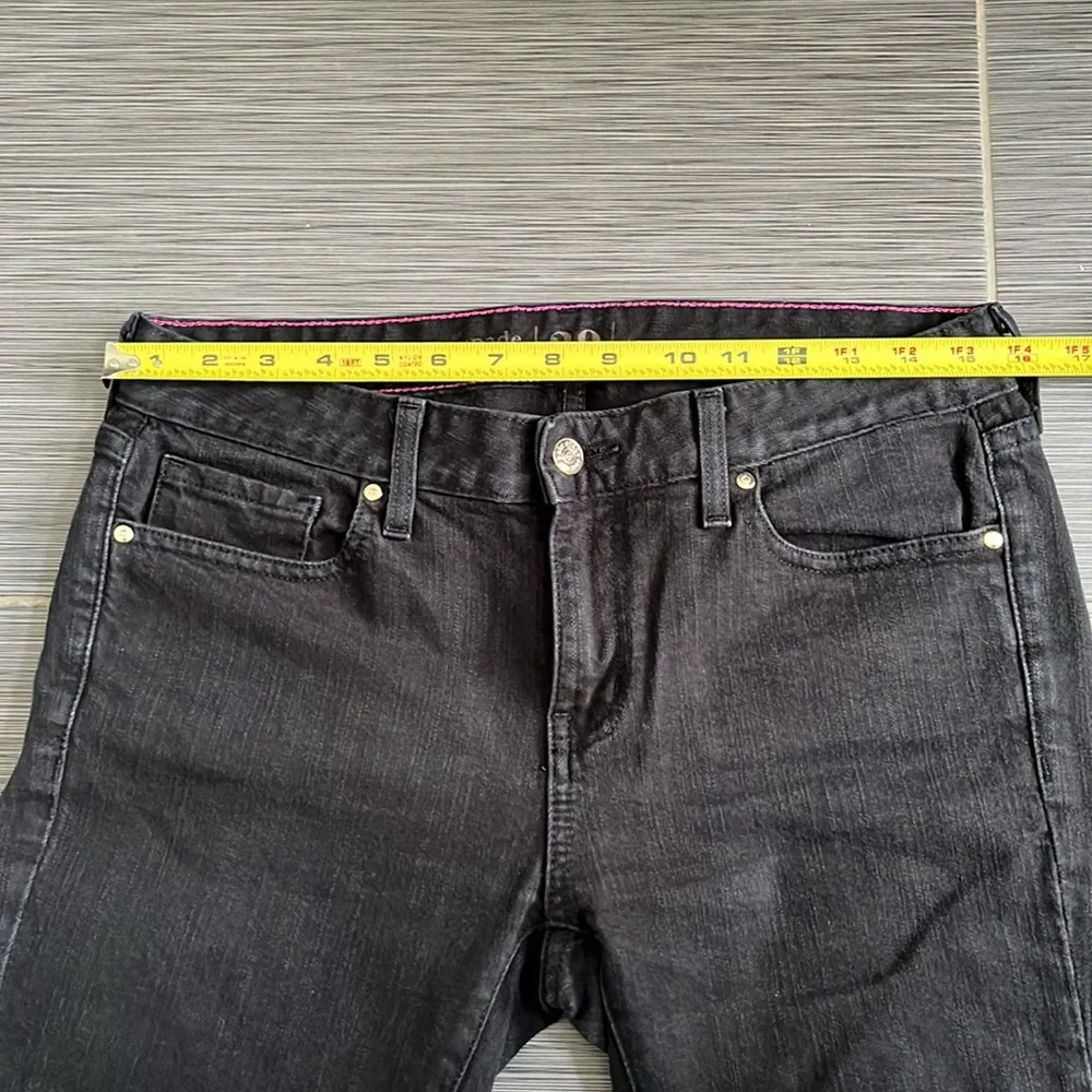 Kate Spade Women's Broome Street Black Mid Rise Jeans Sz‎ 29 Stretch